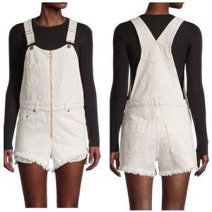 Free People Sunkissed Shortall’s Overall Shorts 4